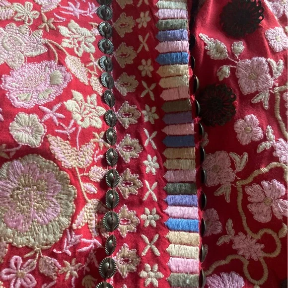 Spell Arabian Jewel Dress, Size M/L, Red - Picture 12 of 13